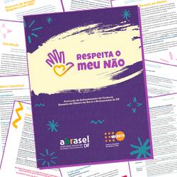 Capa do trabalho “Respeita o meu NÃO”